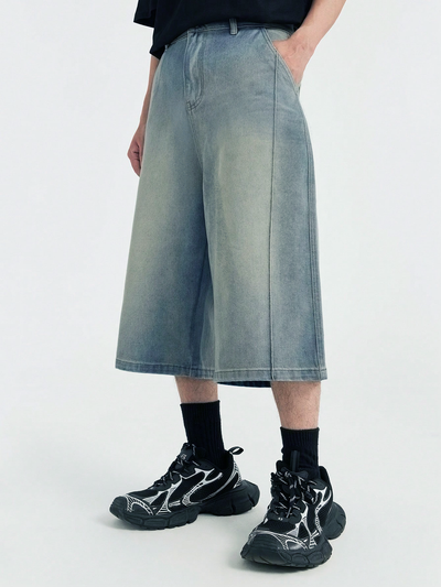 Blue Rust Drift Jorts