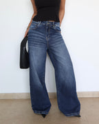 So Much Attitude Baggy Wide Leg Jeans