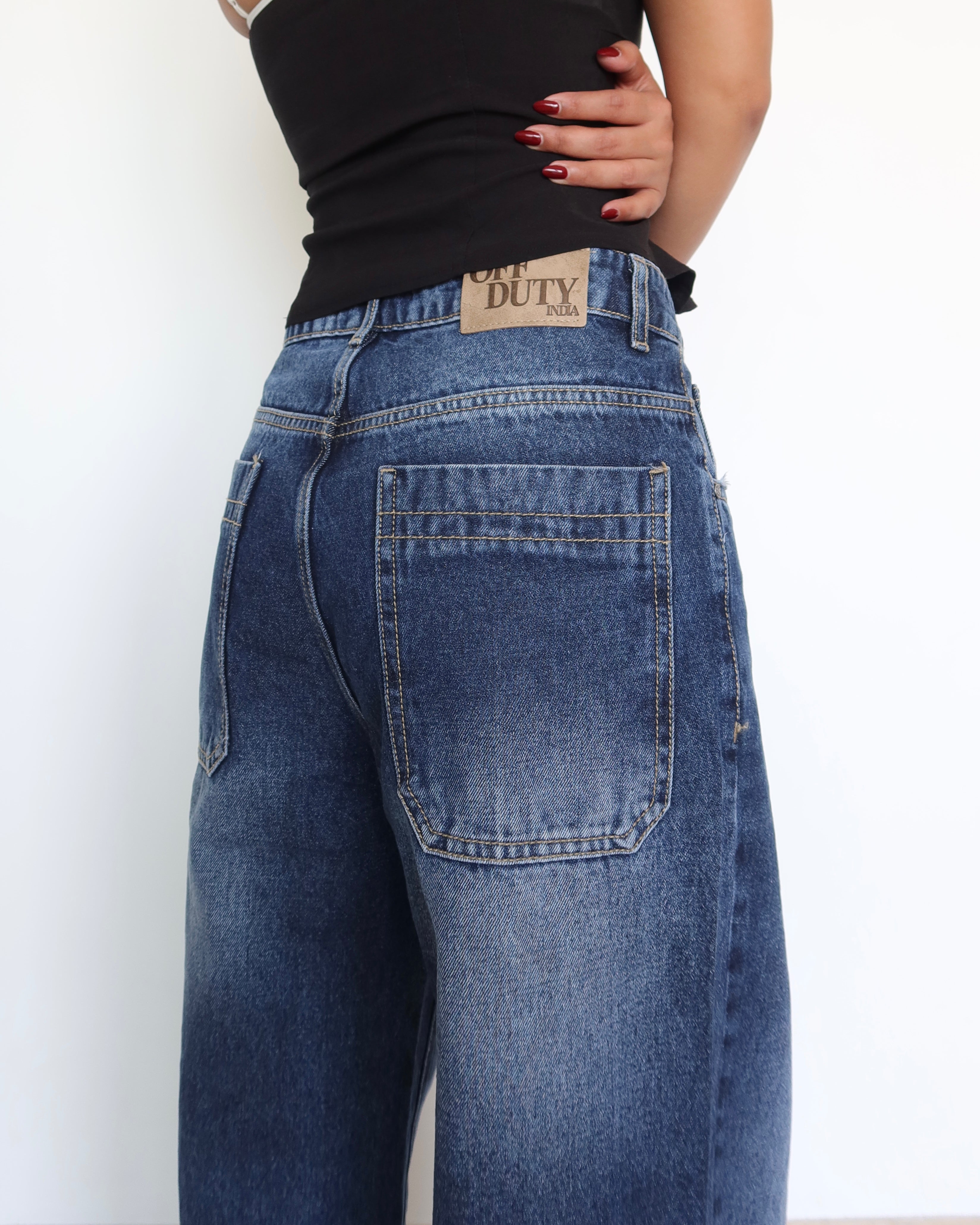 So Much Attitude Baggy Wide Leg Jeans