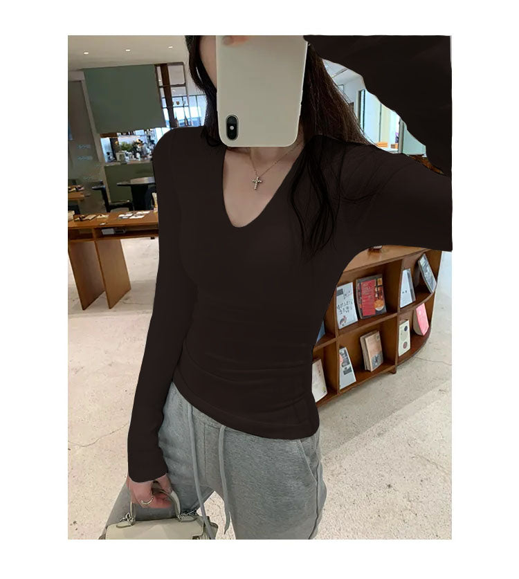 Supreme V-Neck Fitted Top