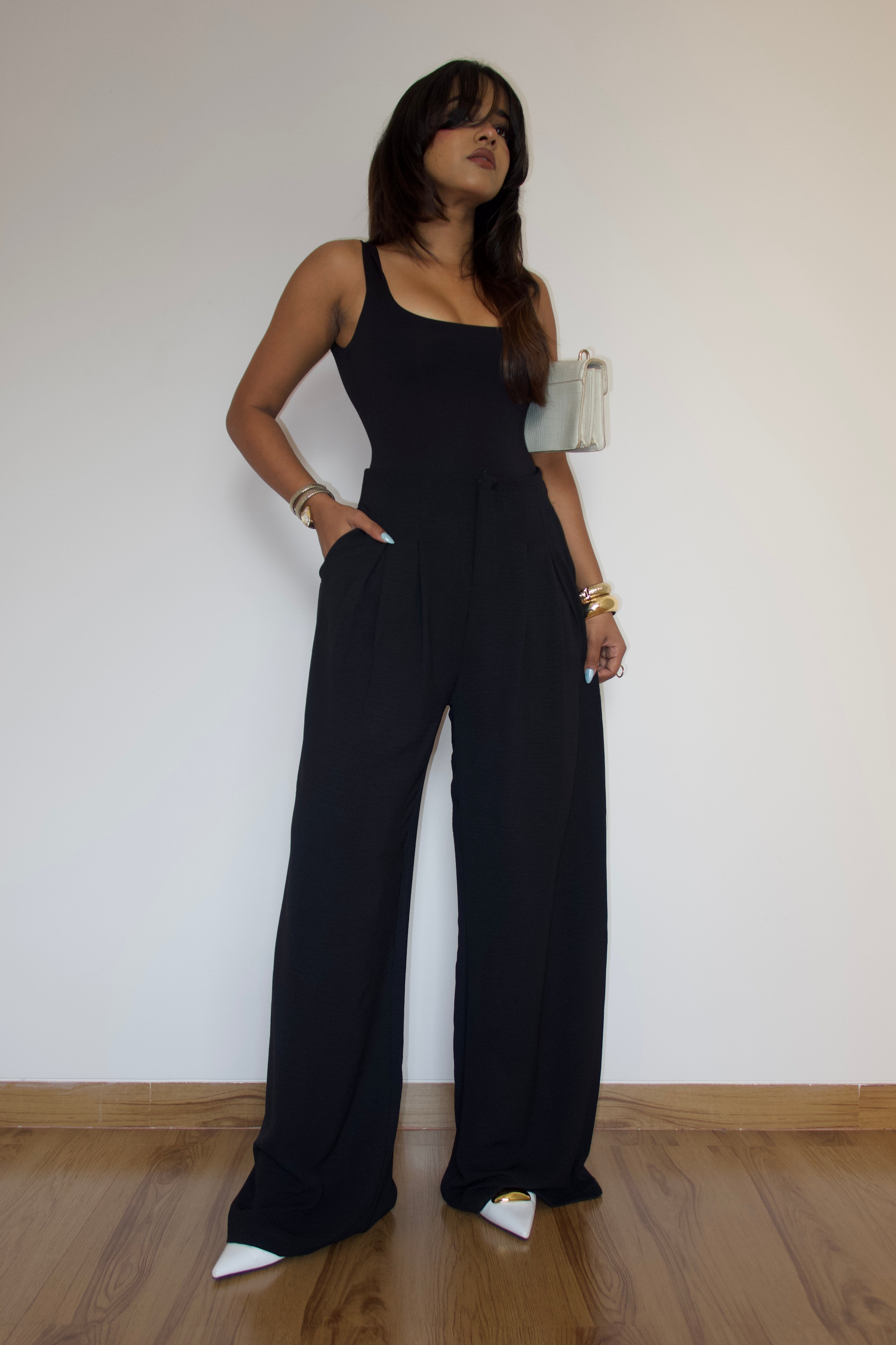 Super Light Weight Pleated Pants