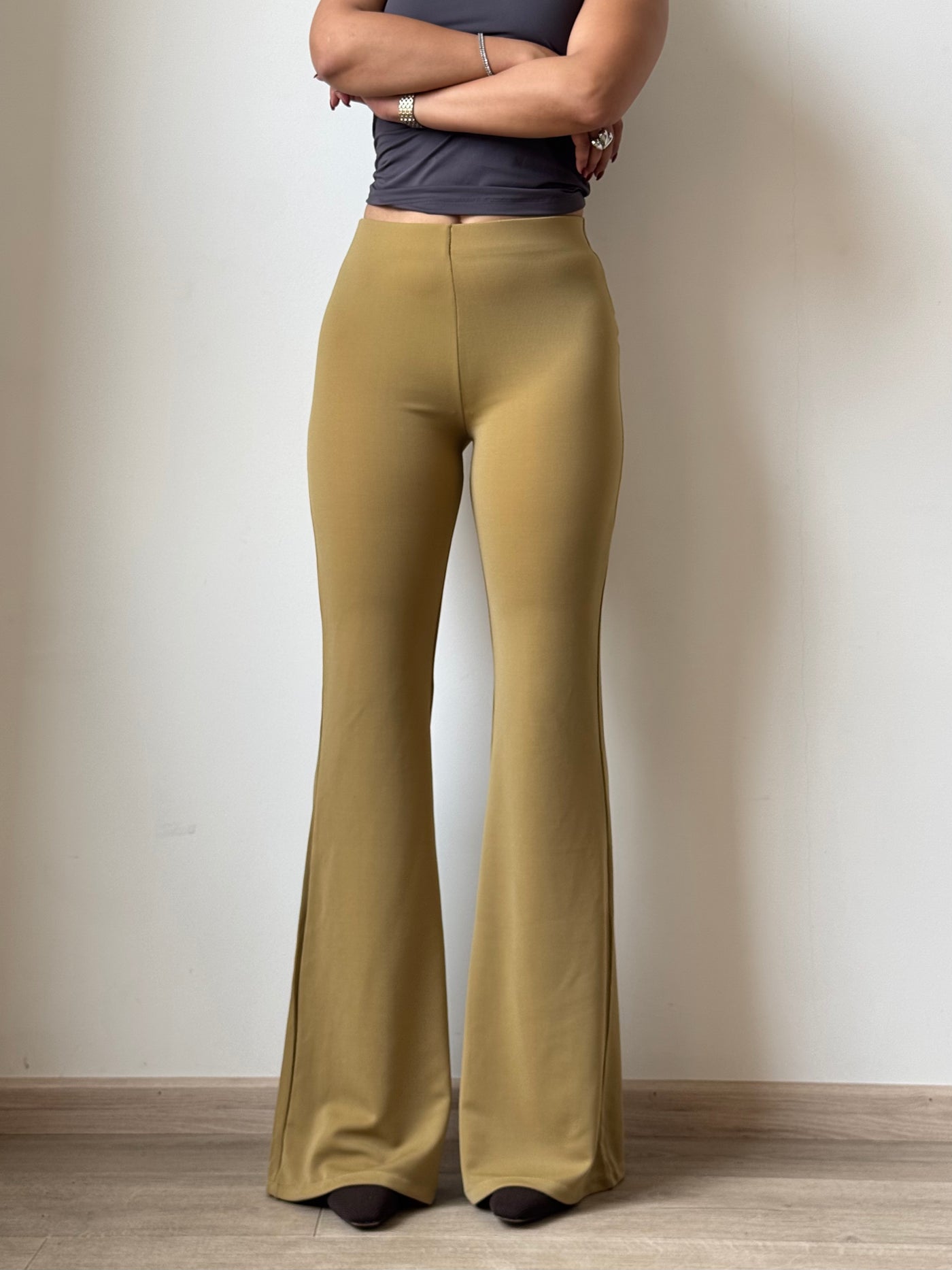 Fit And Flare Seamless Trousers