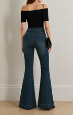 Indigo Curve Stretch Bootcut Jeans