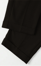 Refined Tailored Pleat Linen Pants