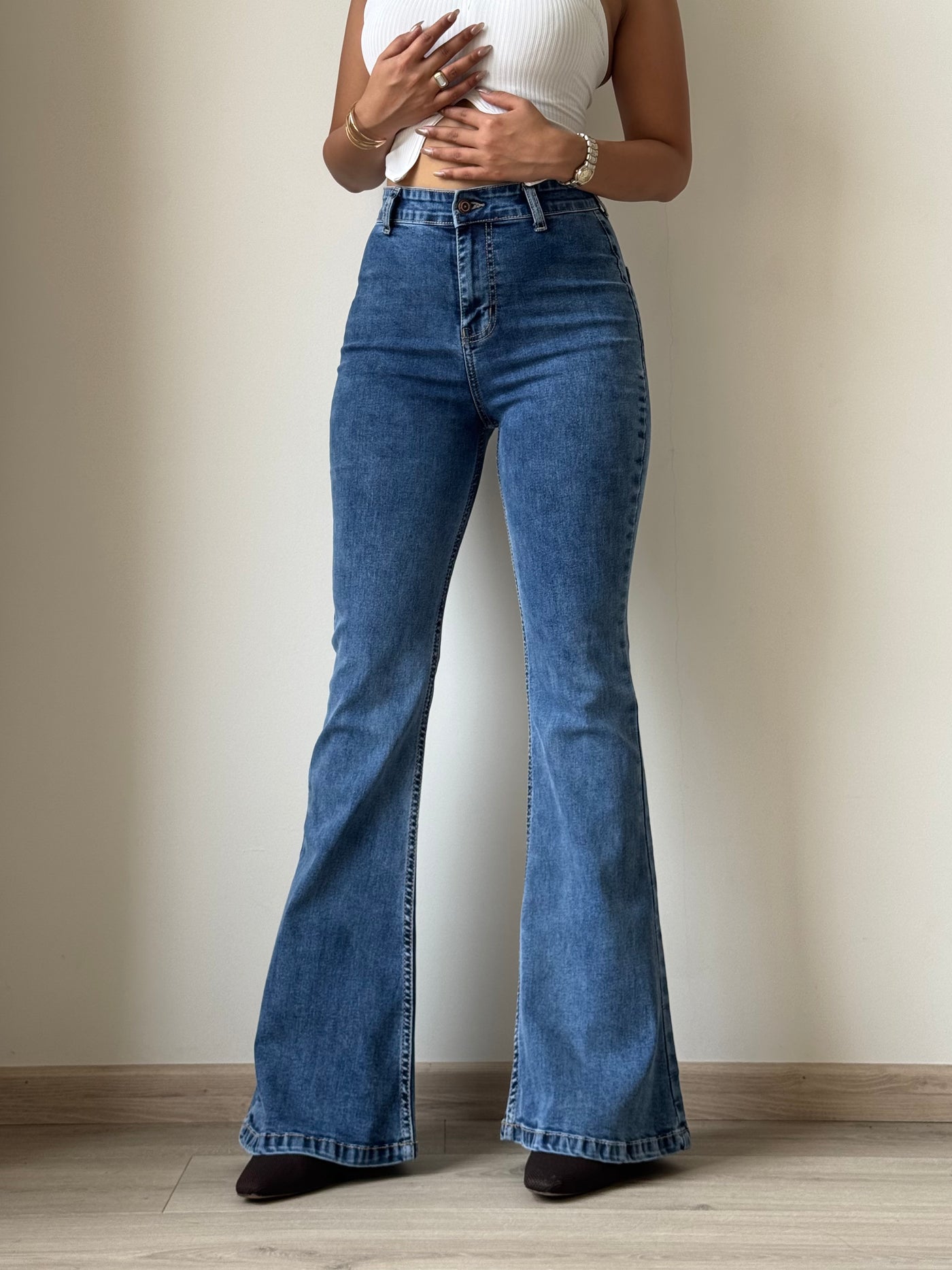 Ultra High Rise Flare Bootcut Jeans