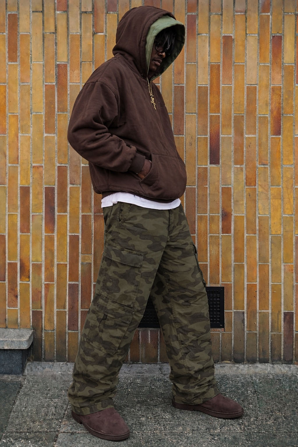 Military Fade Drift Cargo Pants