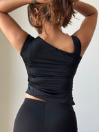 Girly Drop Shoulder Top