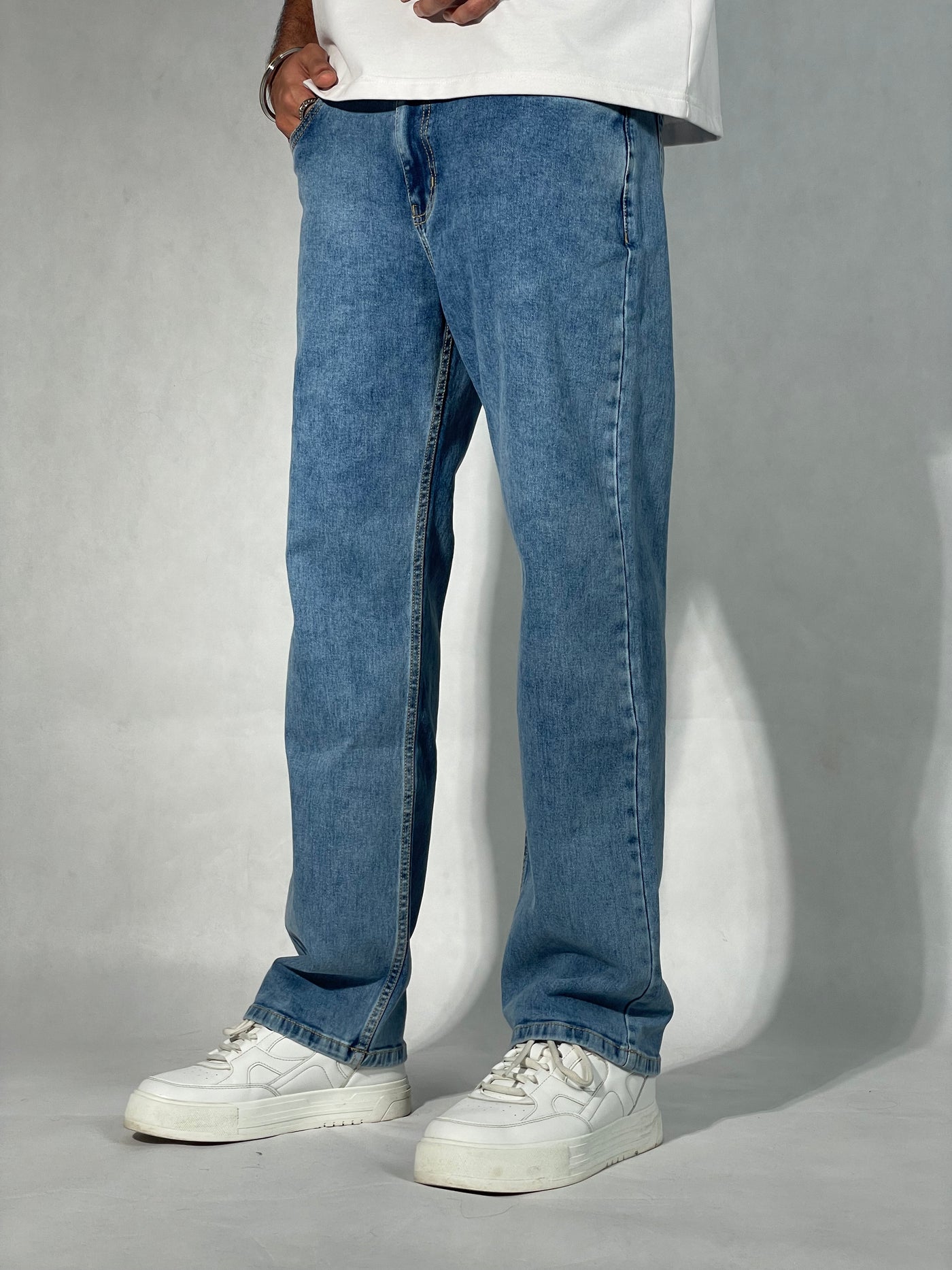 Legacy Blue Straight Leg Jeans