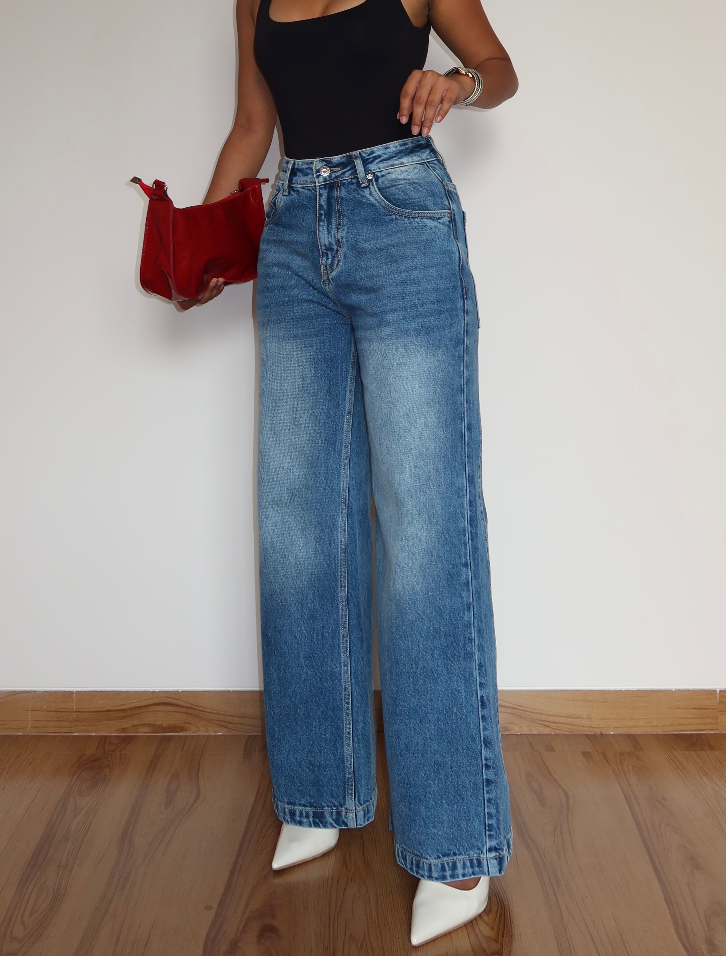 Backfield Aura Wide Leg Jeans