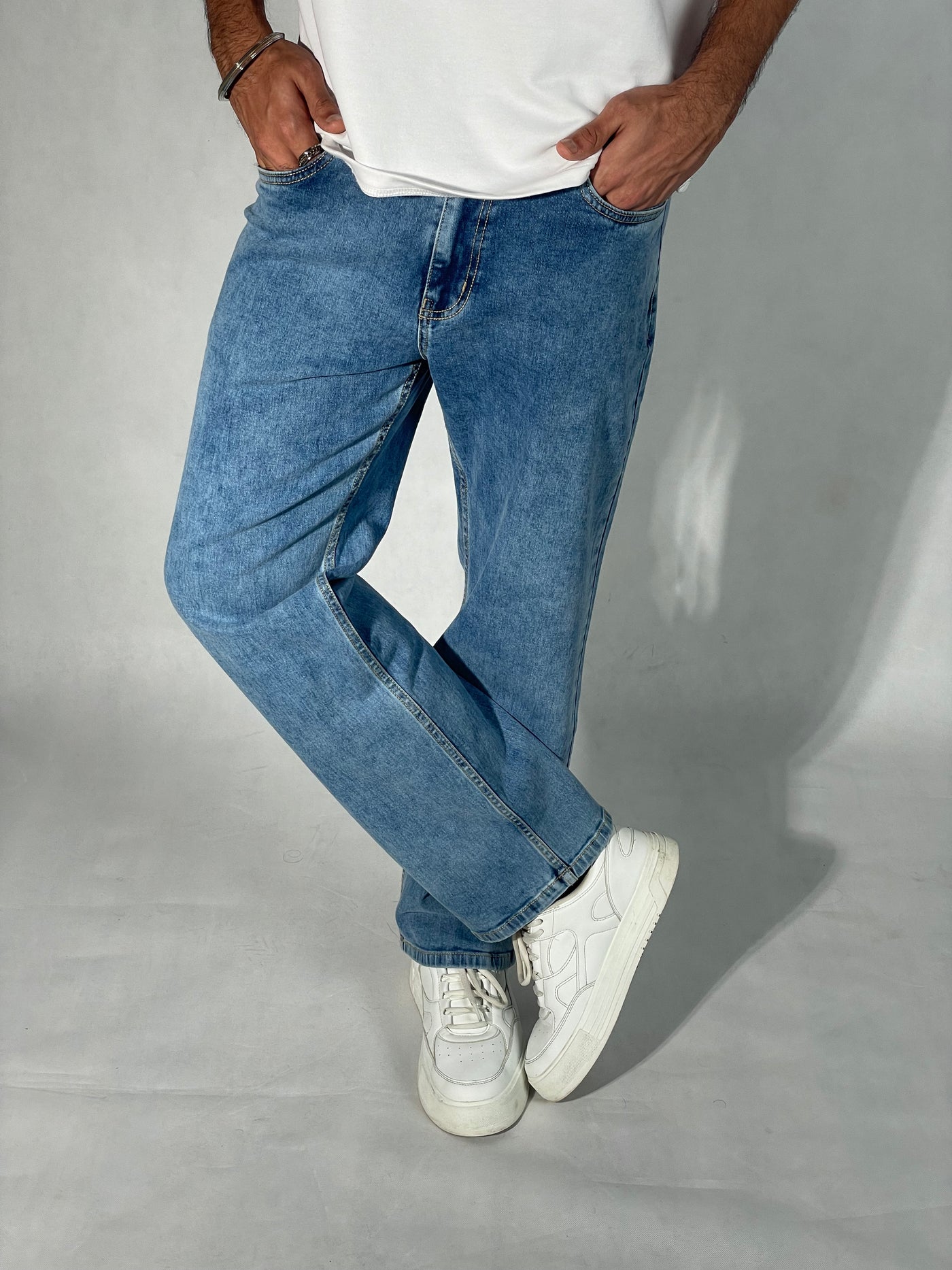 Legacy Blue Straight Leg Jeans