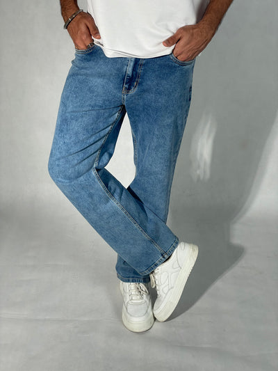 Legacy Blue Straight Leg Jeans