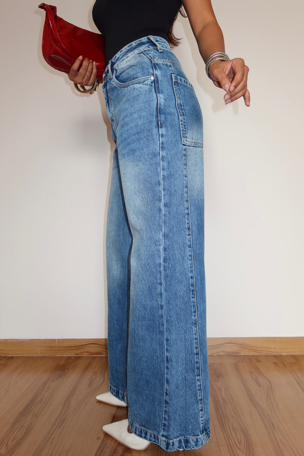 Backfield Aura Wide Leg Jeans