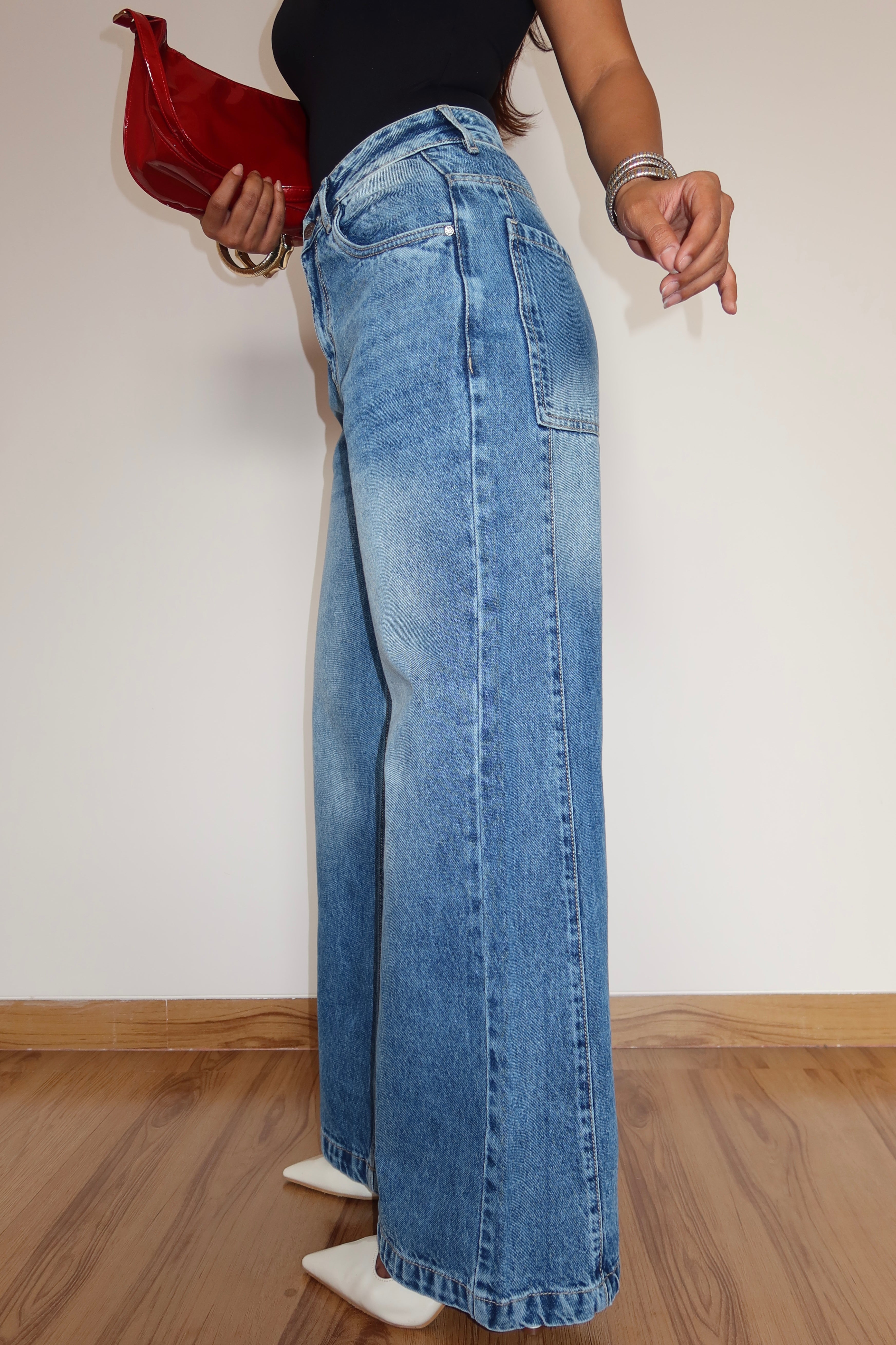 Backfield Aura Wide Leg Jeans