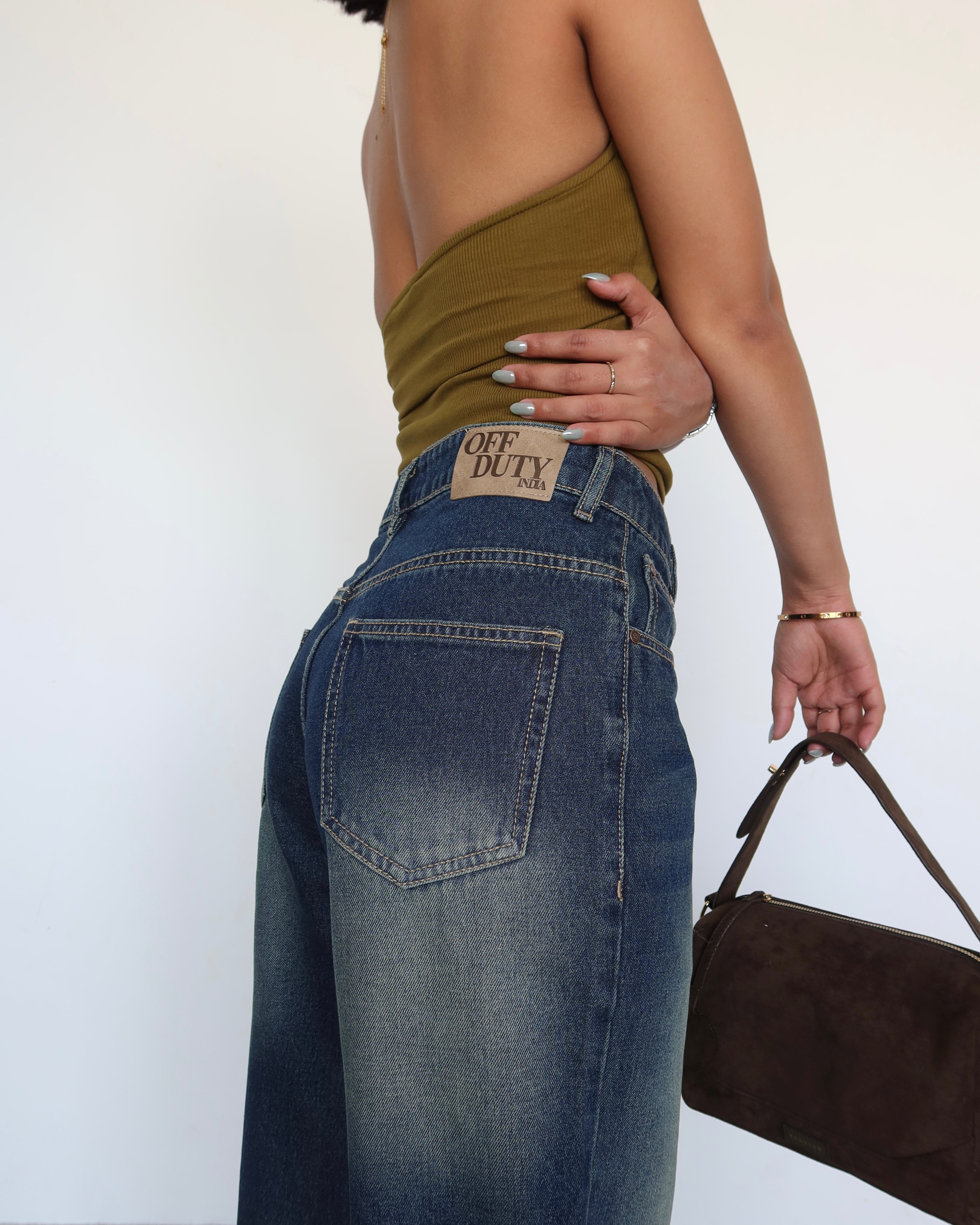 Sunny Side Pop Wide Leg Jeans
