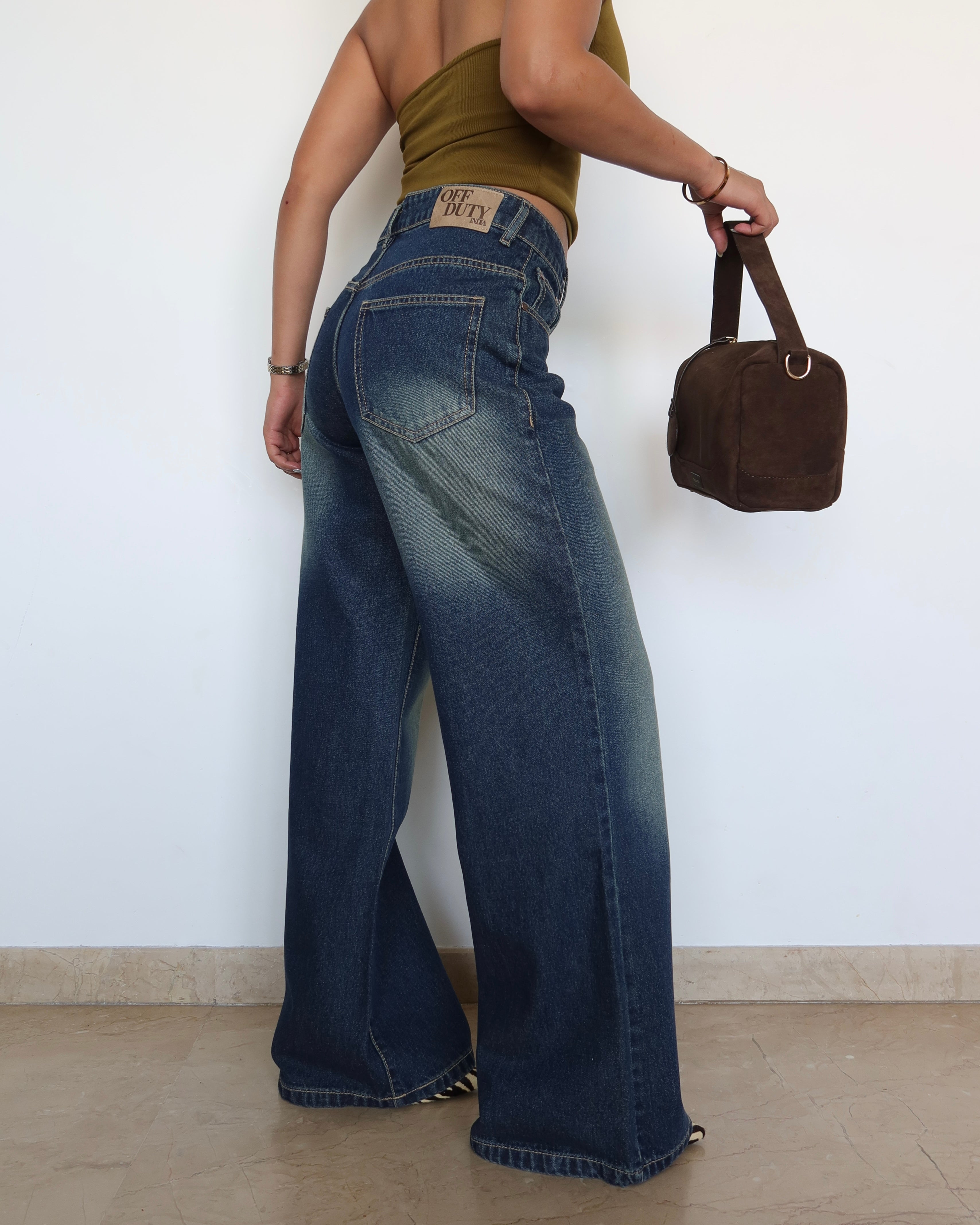 Sunny Side Pop Wide Leg Jeans