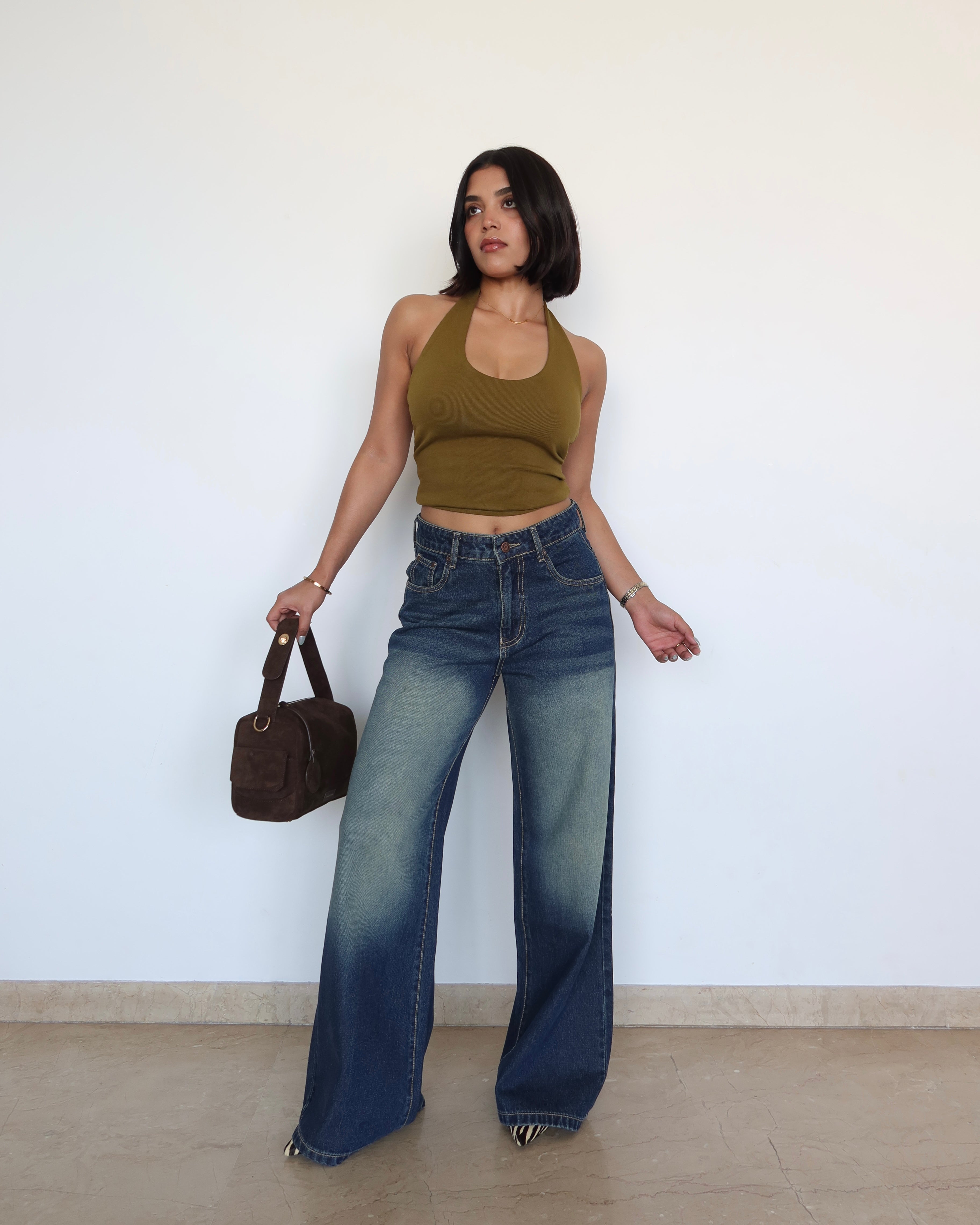Sunny Side Pop Wide Leg Jeans