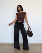 Night Burst Wide Leg Jeans