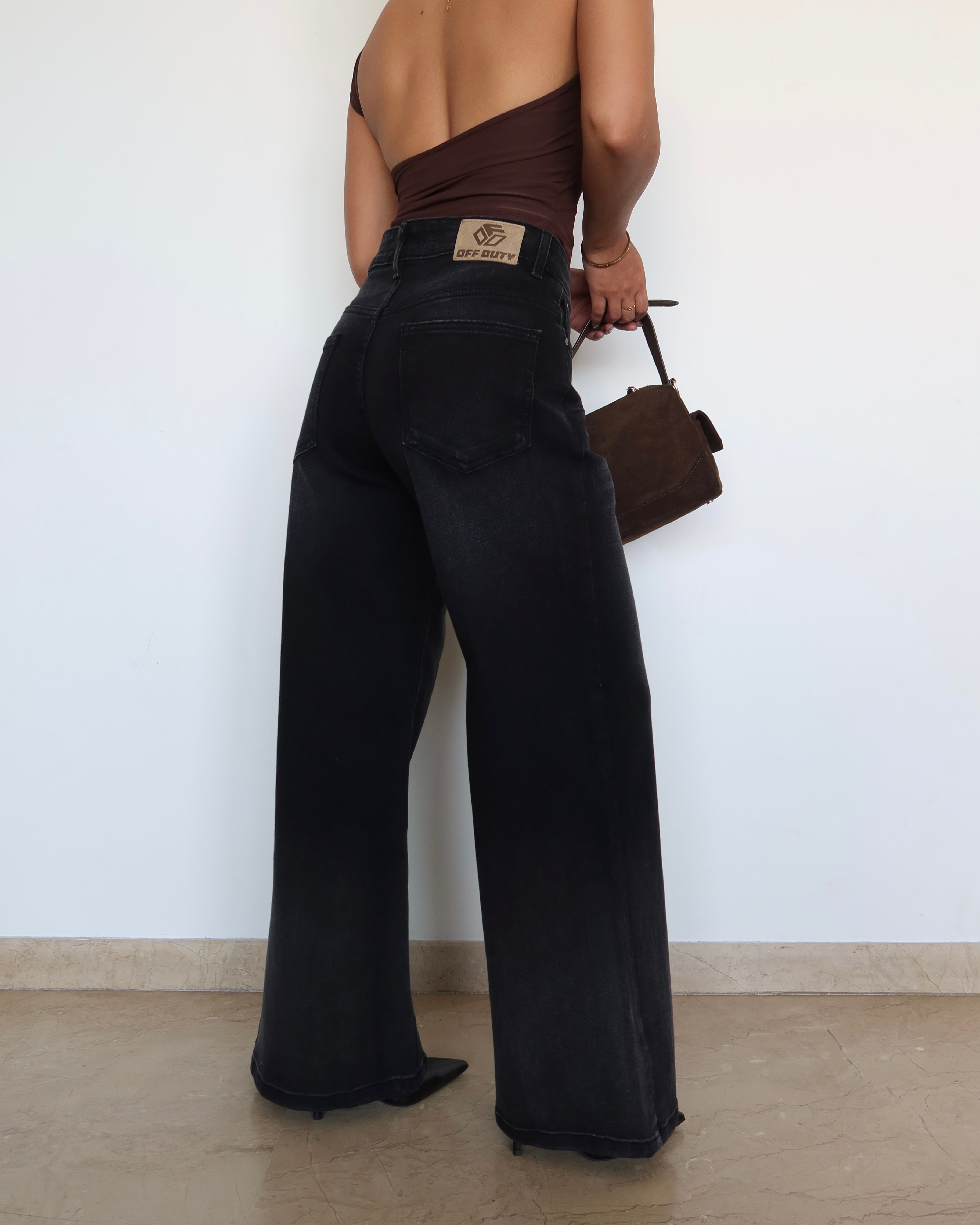 Night Burst Wide Leg Jeans