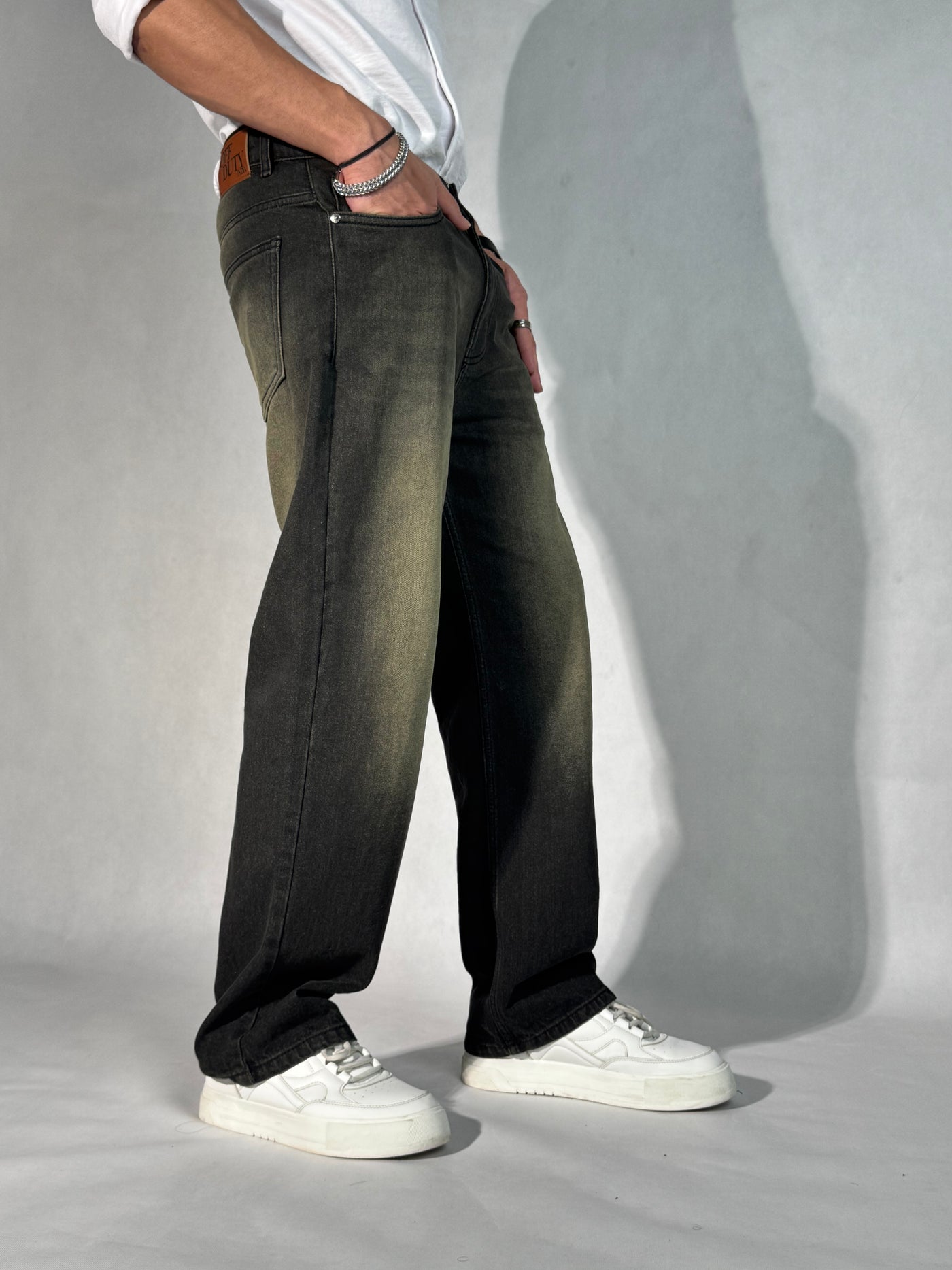 Copper Echo Baggy Fit Jeans