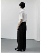 Spanish Cut Pleated Pants