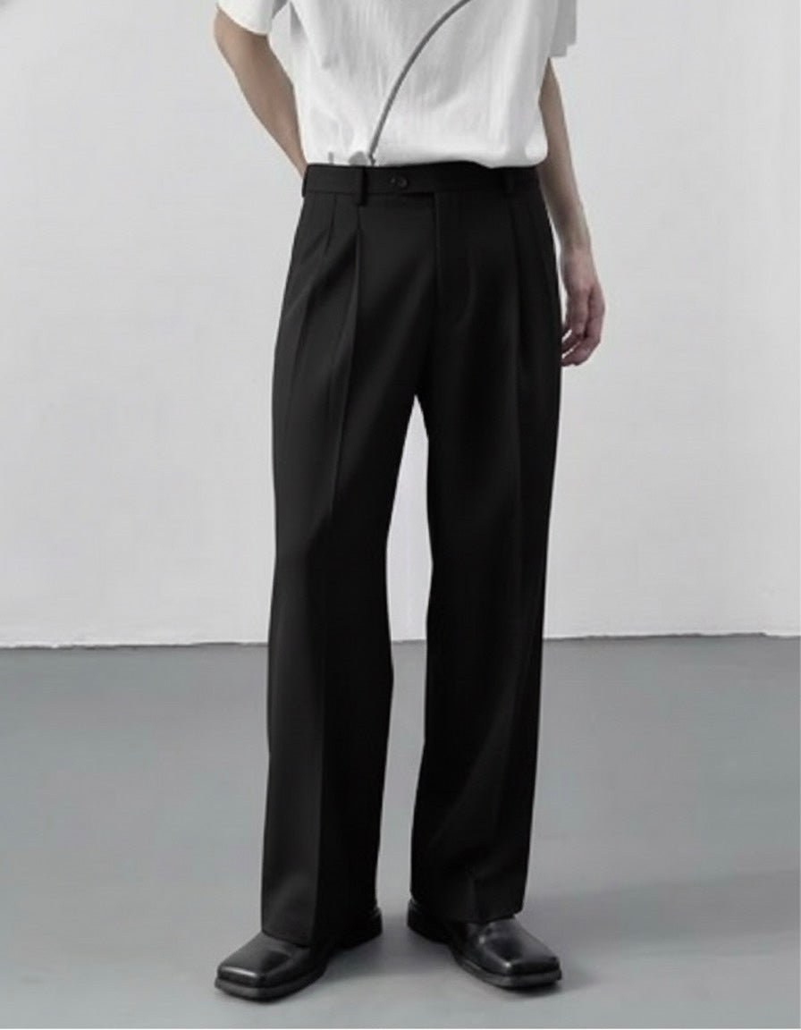 Spanish Cut Pleated Pants