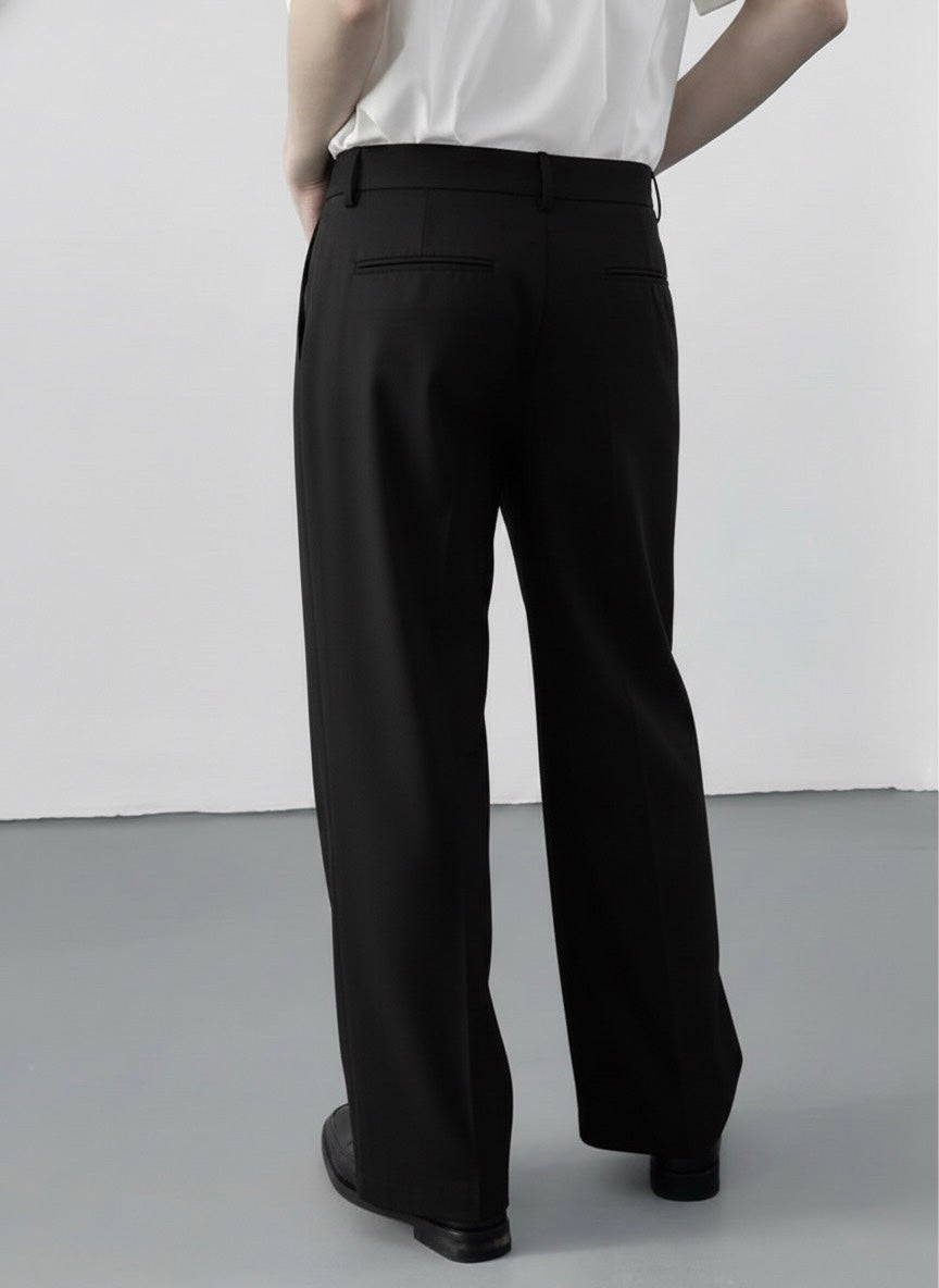 Spanish Cut Pleated Pants