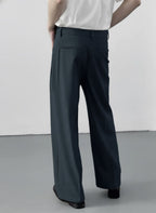 Spanish Cut Pleated Pants