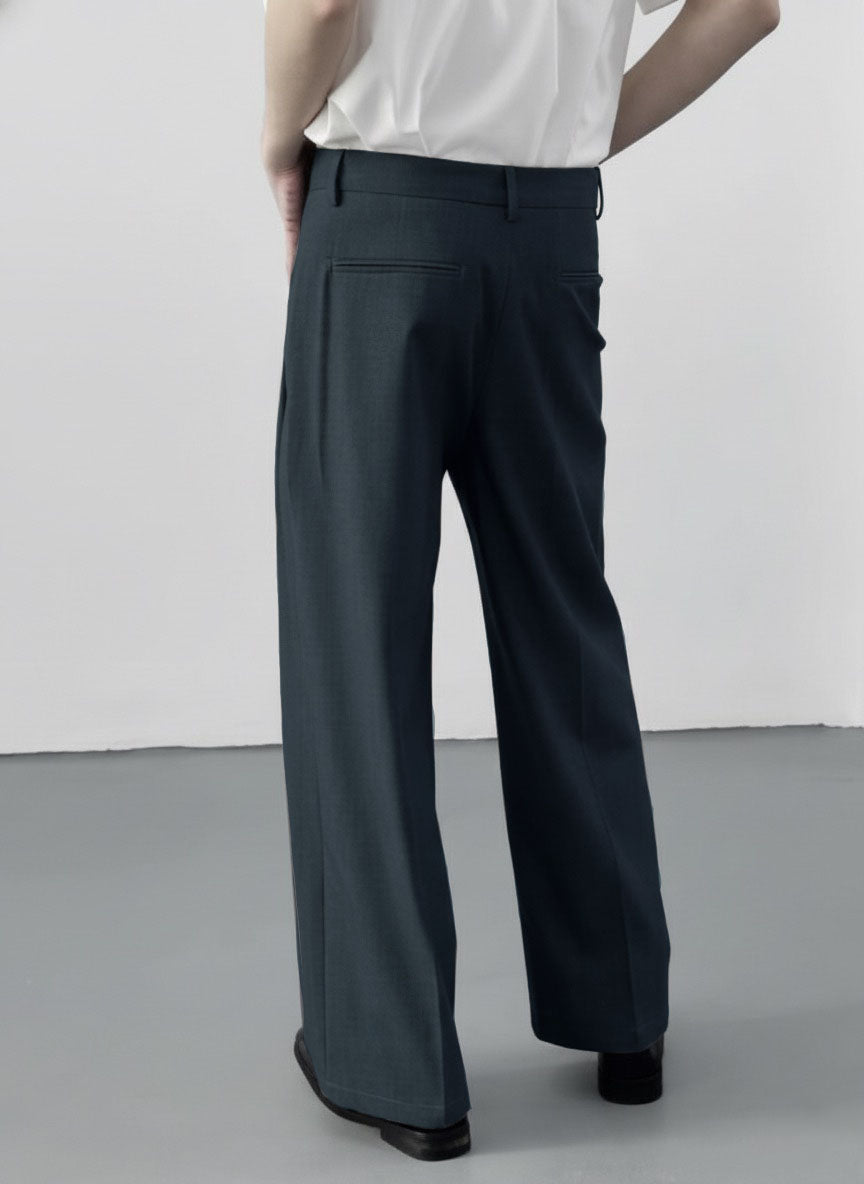 Spanish Cut Pleated Pants