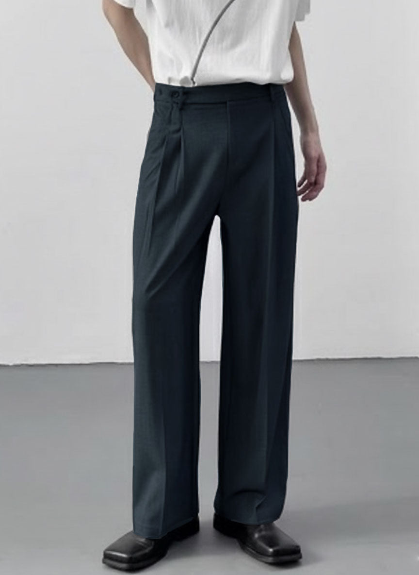 Spanish Cut Pleated Pants