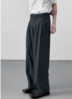 Spanish Cut Pleated Pants