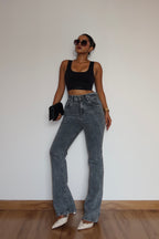 Vapor Fade Bootcut Jeans
