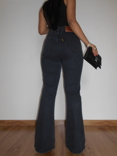 Noir Femme Bootcut Jeans