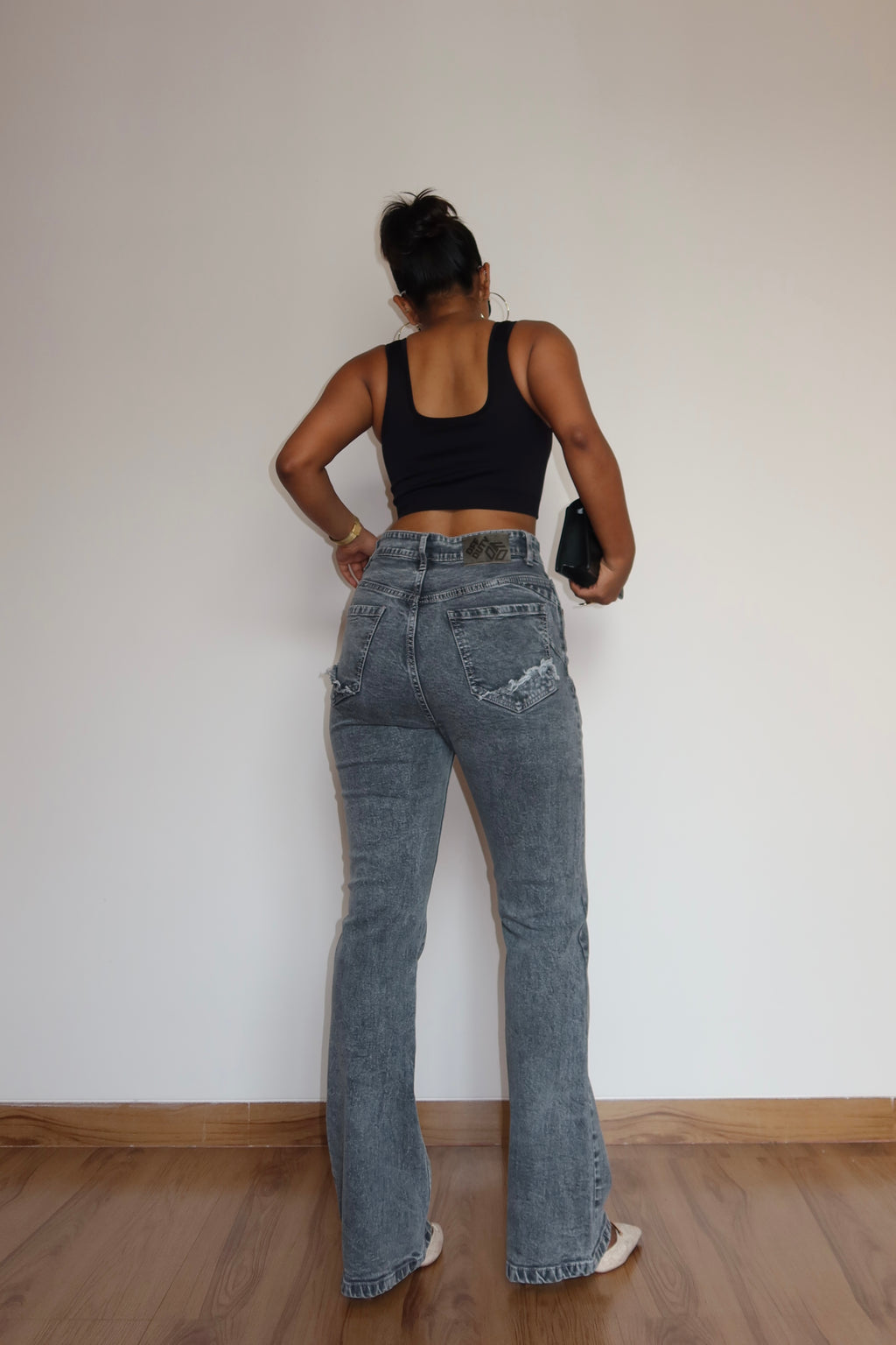 Vapor Fade Bootcut Jeans