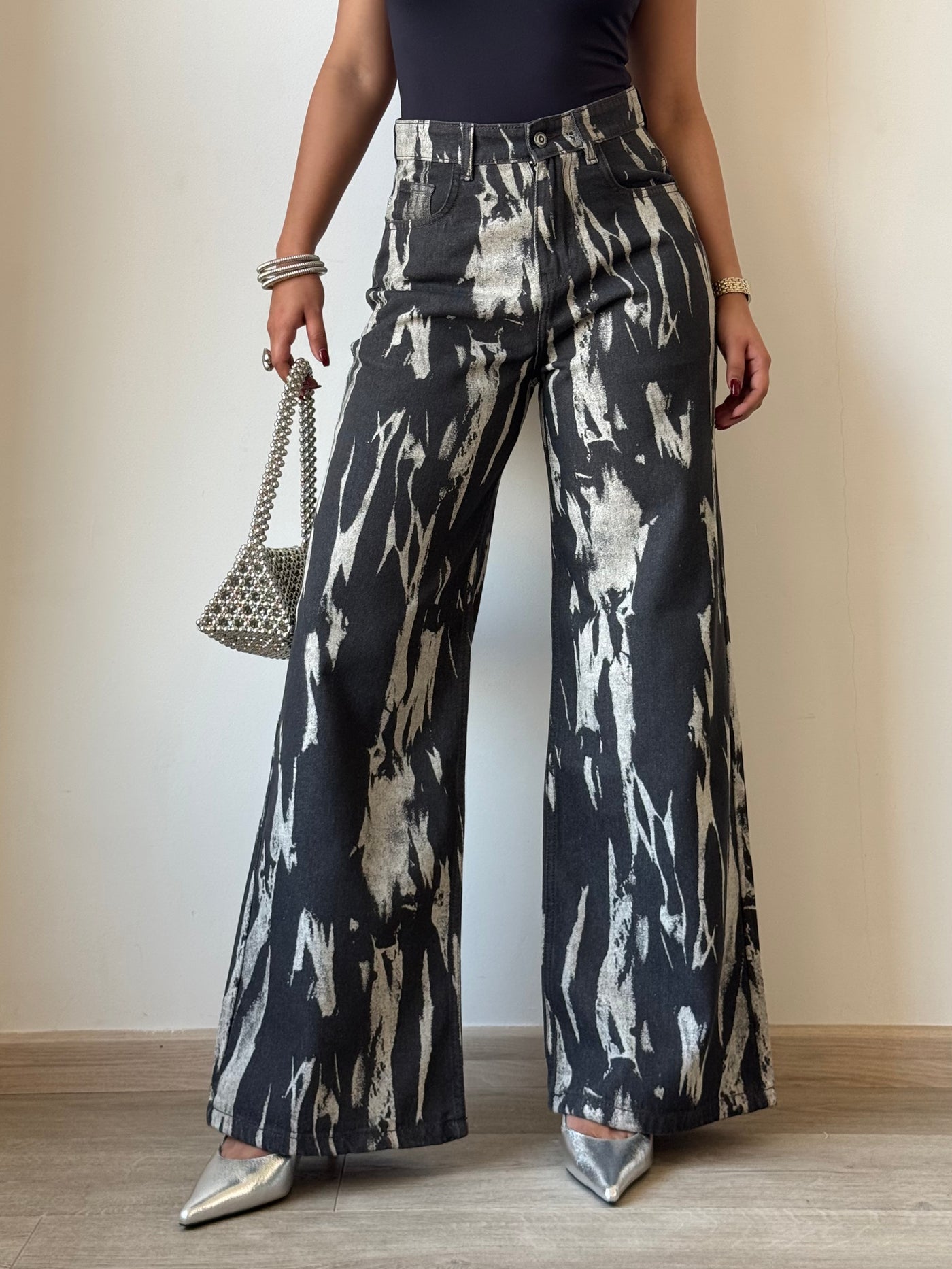 Claw Strike Baggy Wide Leg Jeans