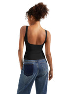 Soft Backless Boat Neck Tank Top