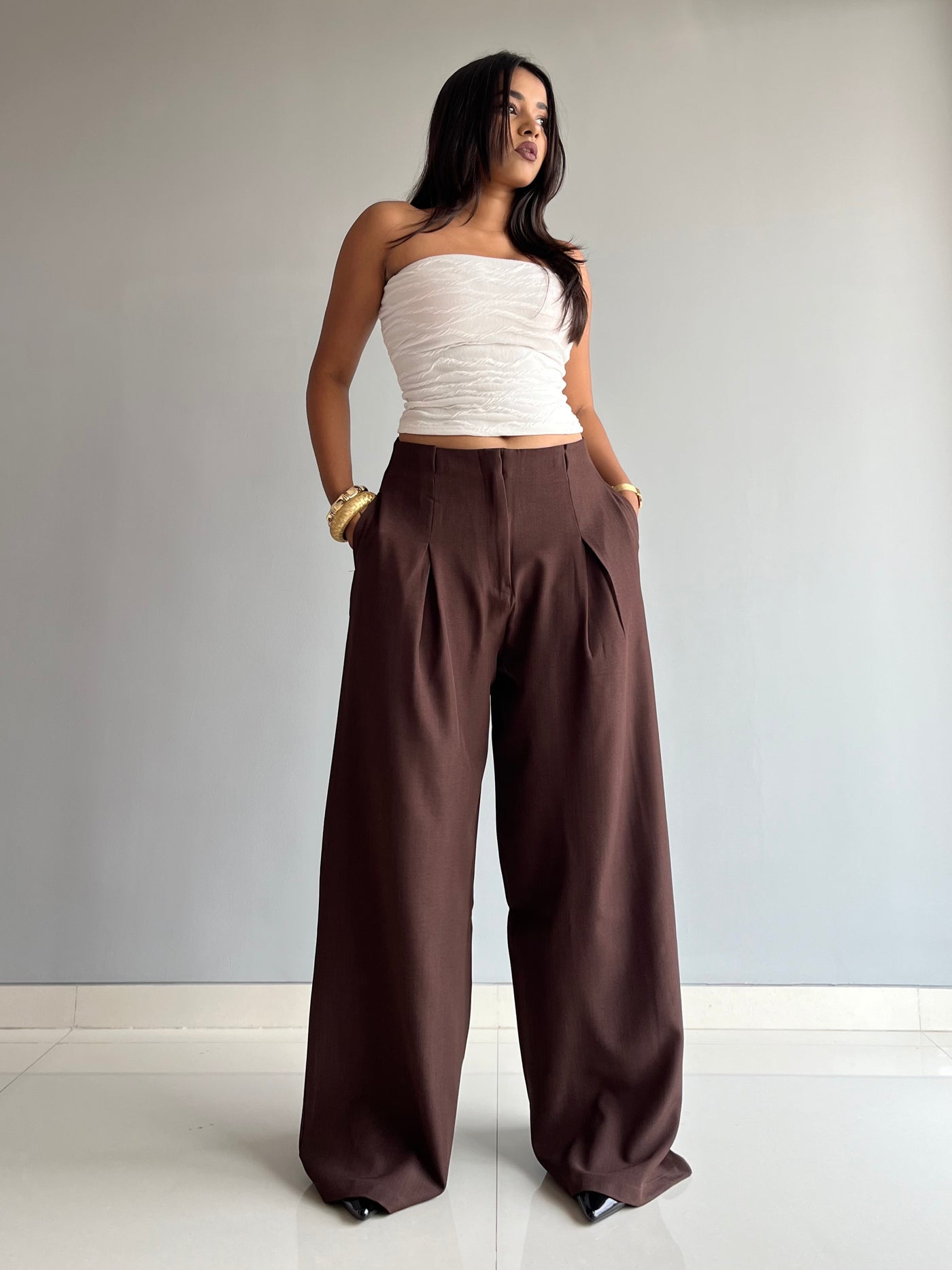 brown