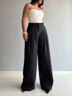 High Grade Linen Wide Leg Pants