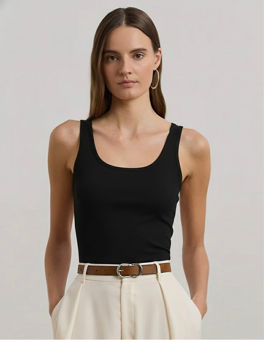 Basic Padded Sleeveless Top