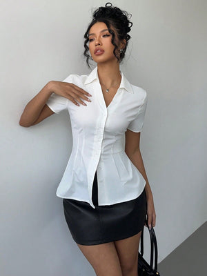 Snatched Fit Collar Shirt