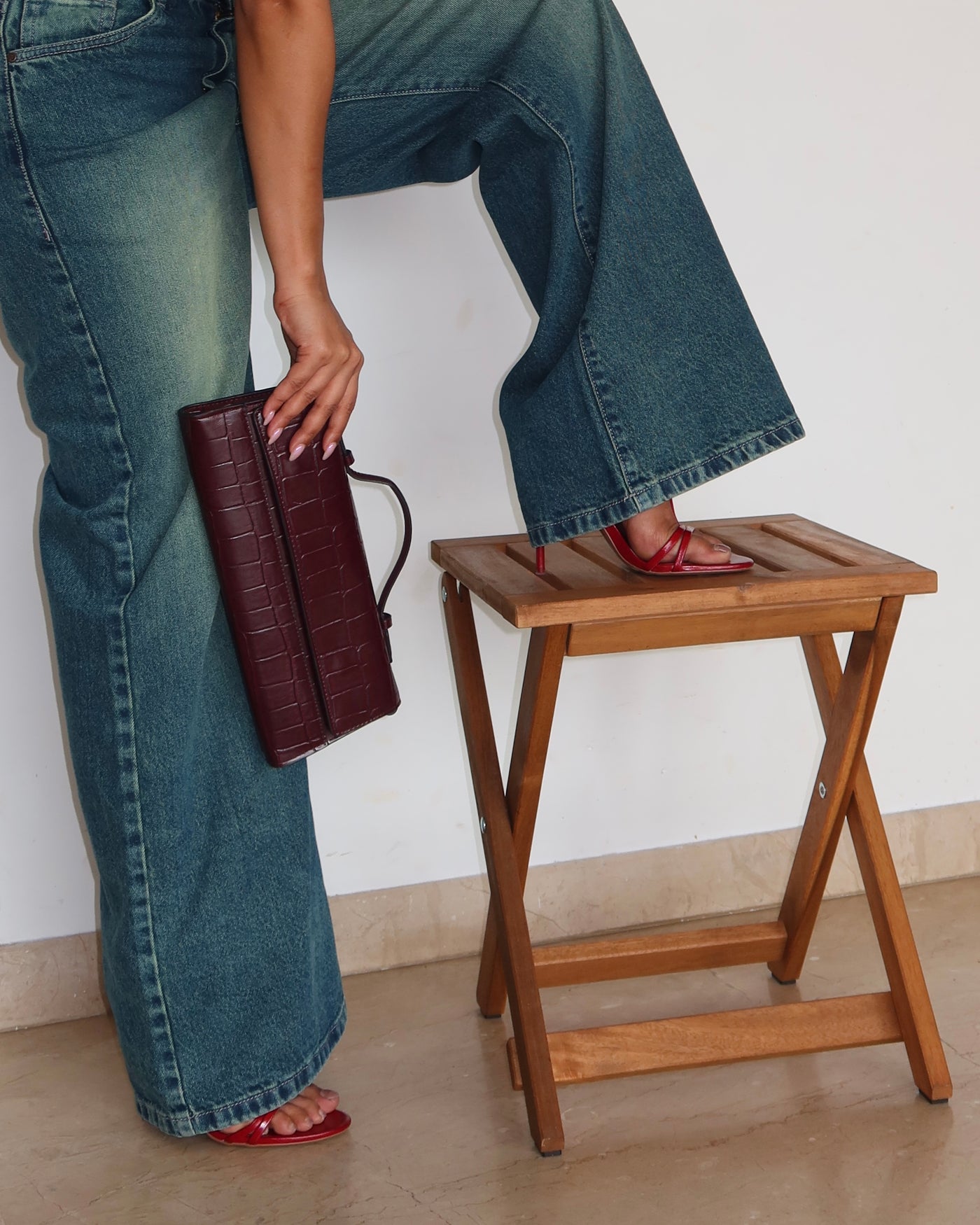 Shade Flow Wide Leg Jeans