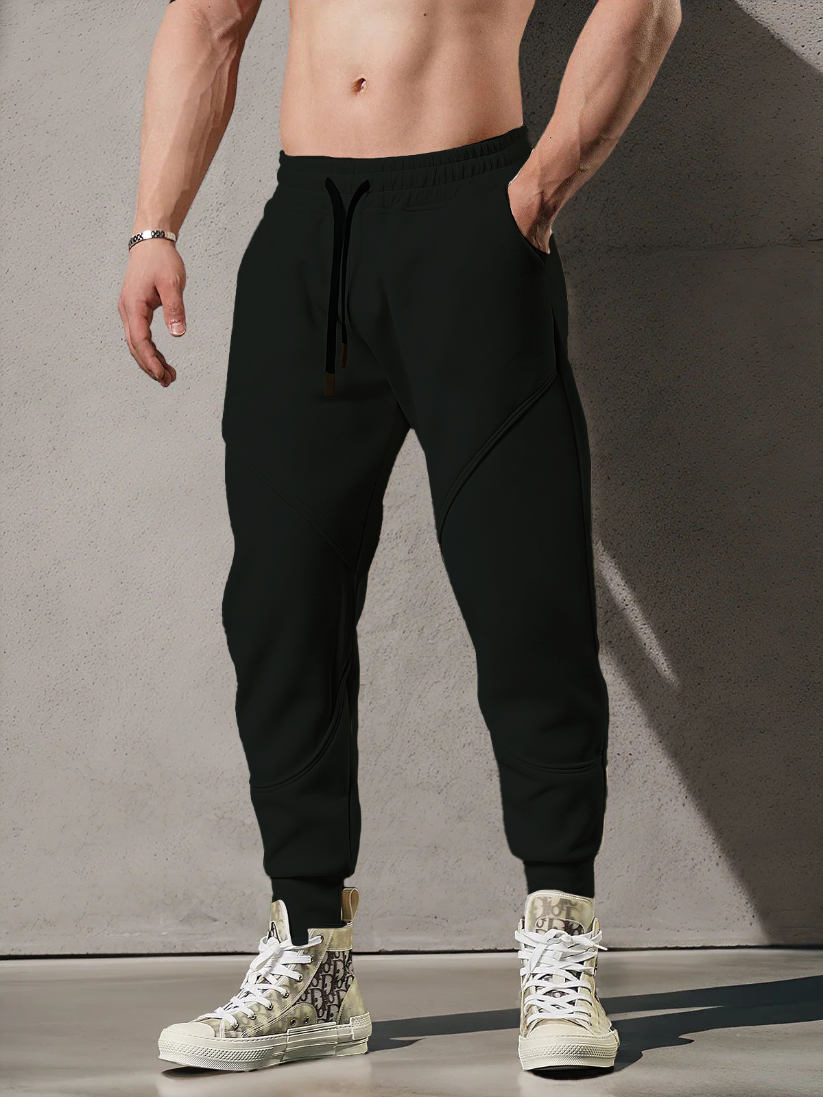 black