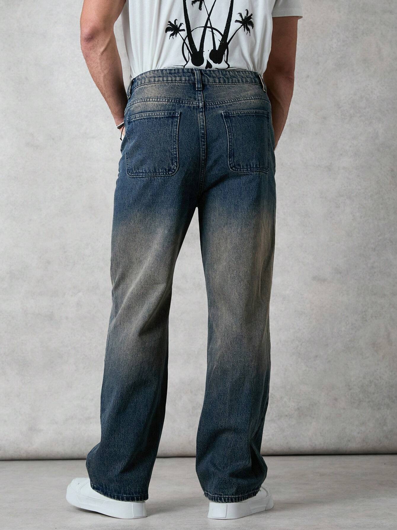 Fade To Blue Straight Fit Jeans