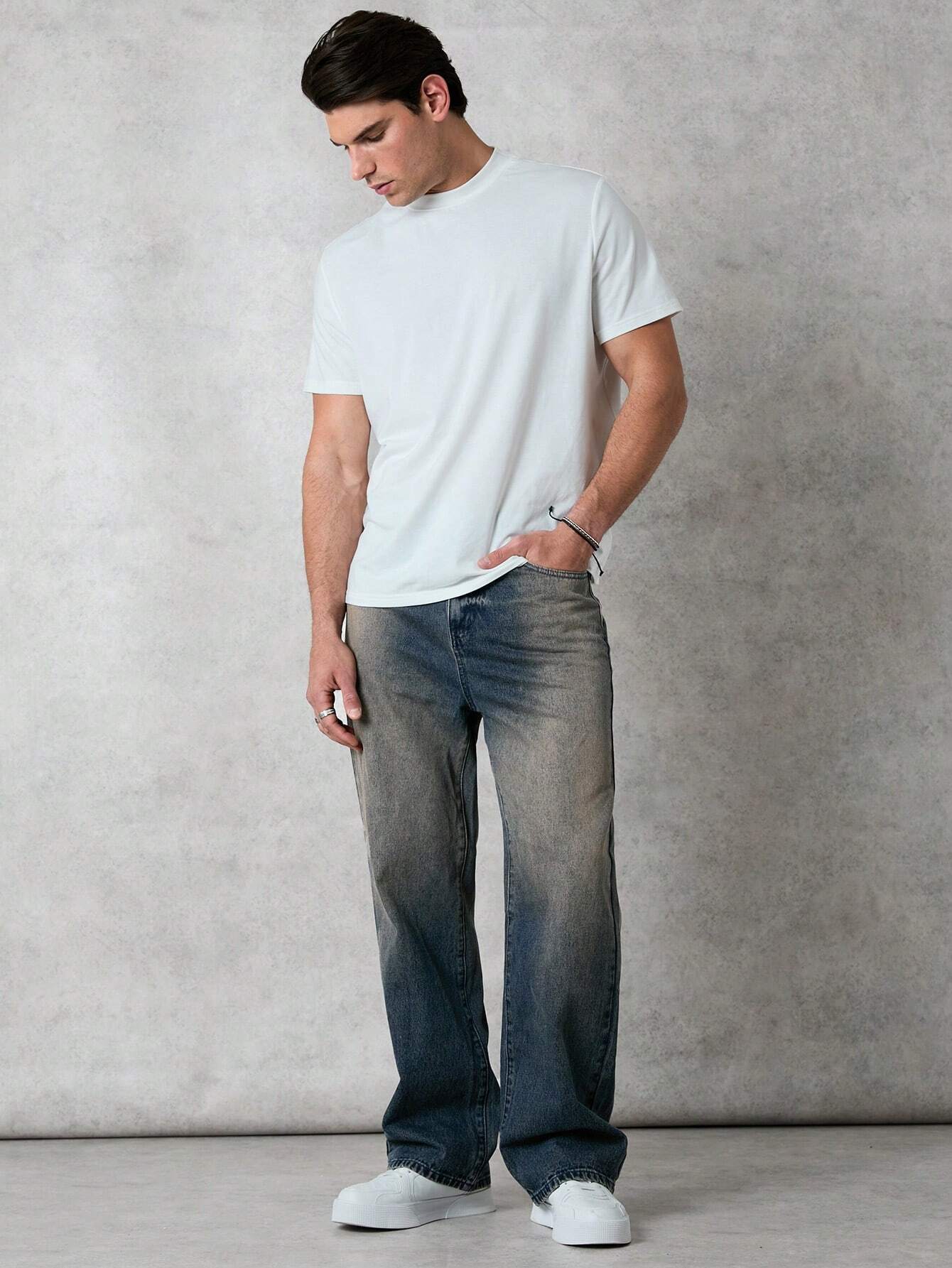 Fade To Blue Straight Fit Jeans