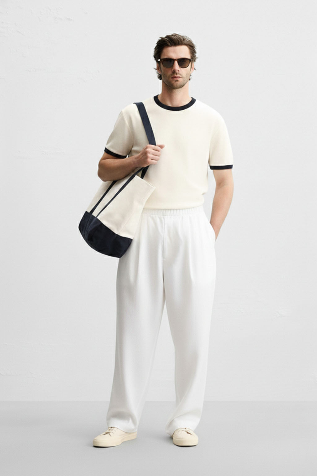 Modern Basic Baggy Pants