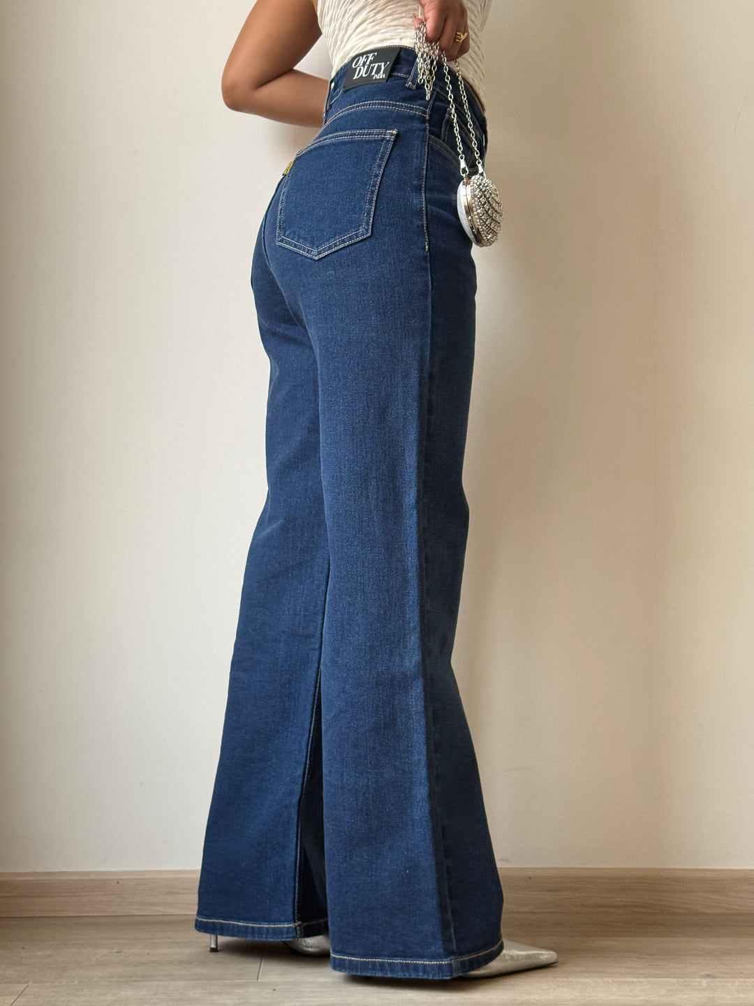 Bershka Wide Leg Jeans Bershka Pantaloni A Palazzo Trousers
