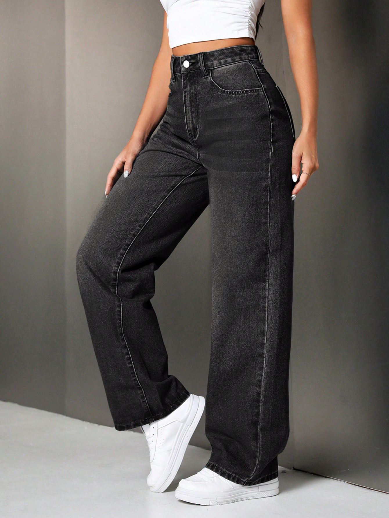 After Dark Straight Fit Jeans