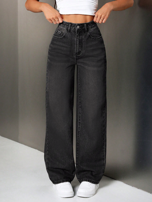 After Dark Straight Fit Jeans