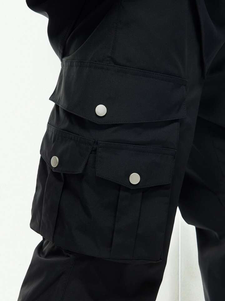 Hype Flap Pocket Straight Fit Cargo Trouser