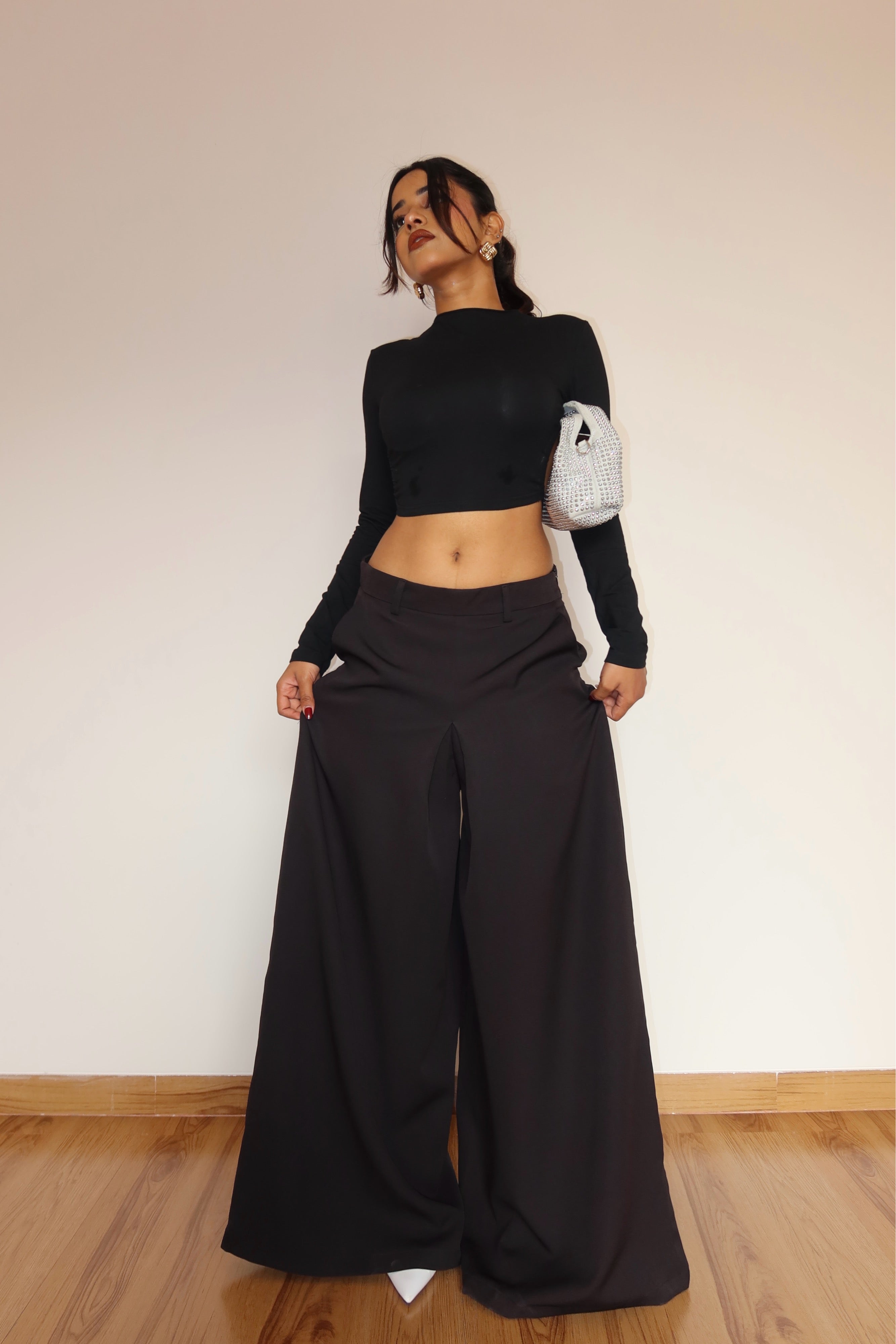 Sakura Bloom Wide Leg Trousers