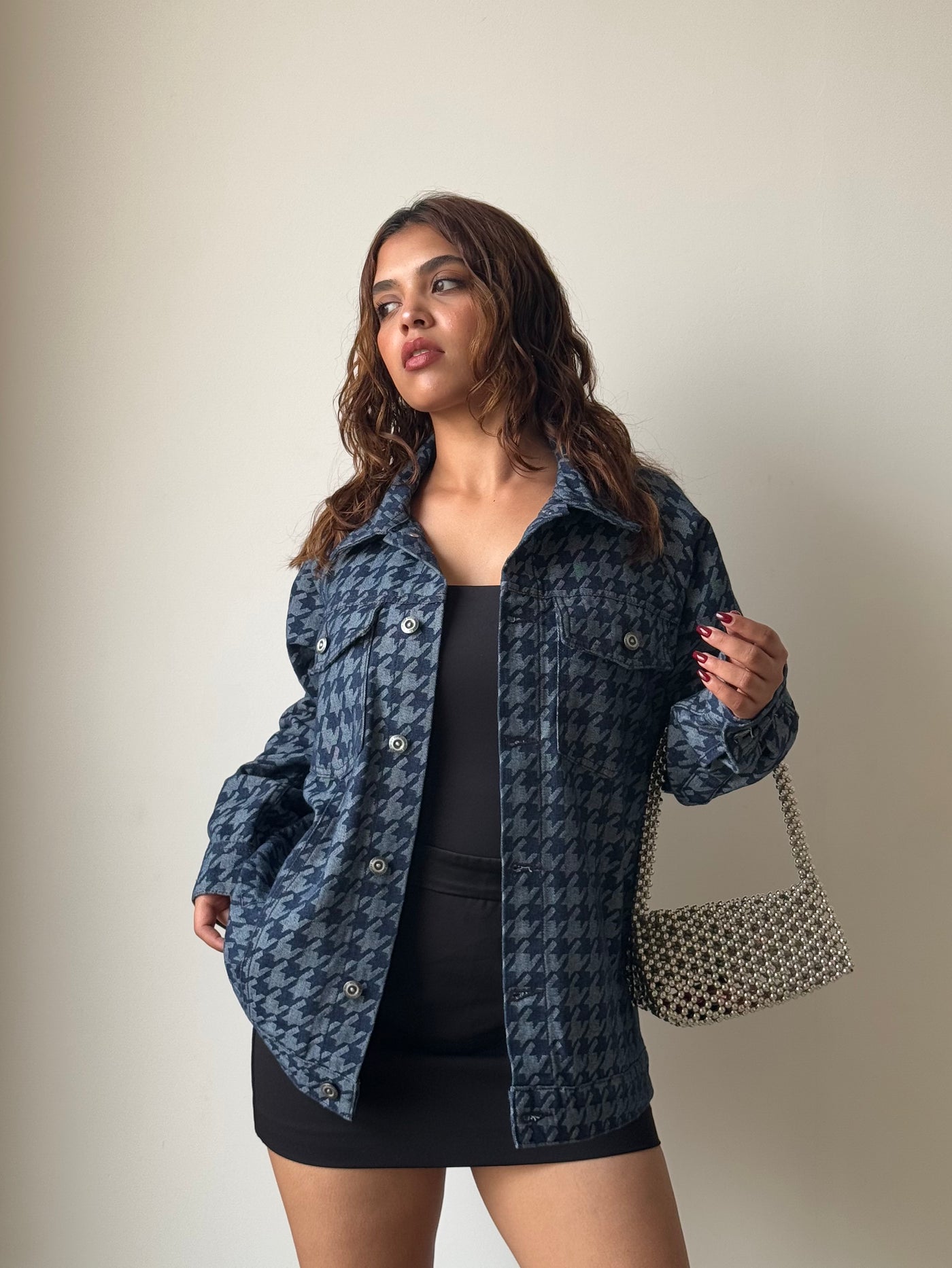 Classic Houndstooth Jacket